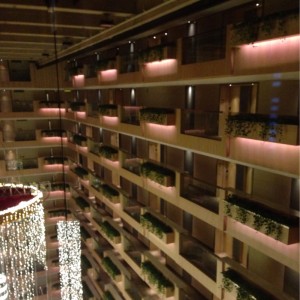 Interior of Royal Garden, Hong Kong